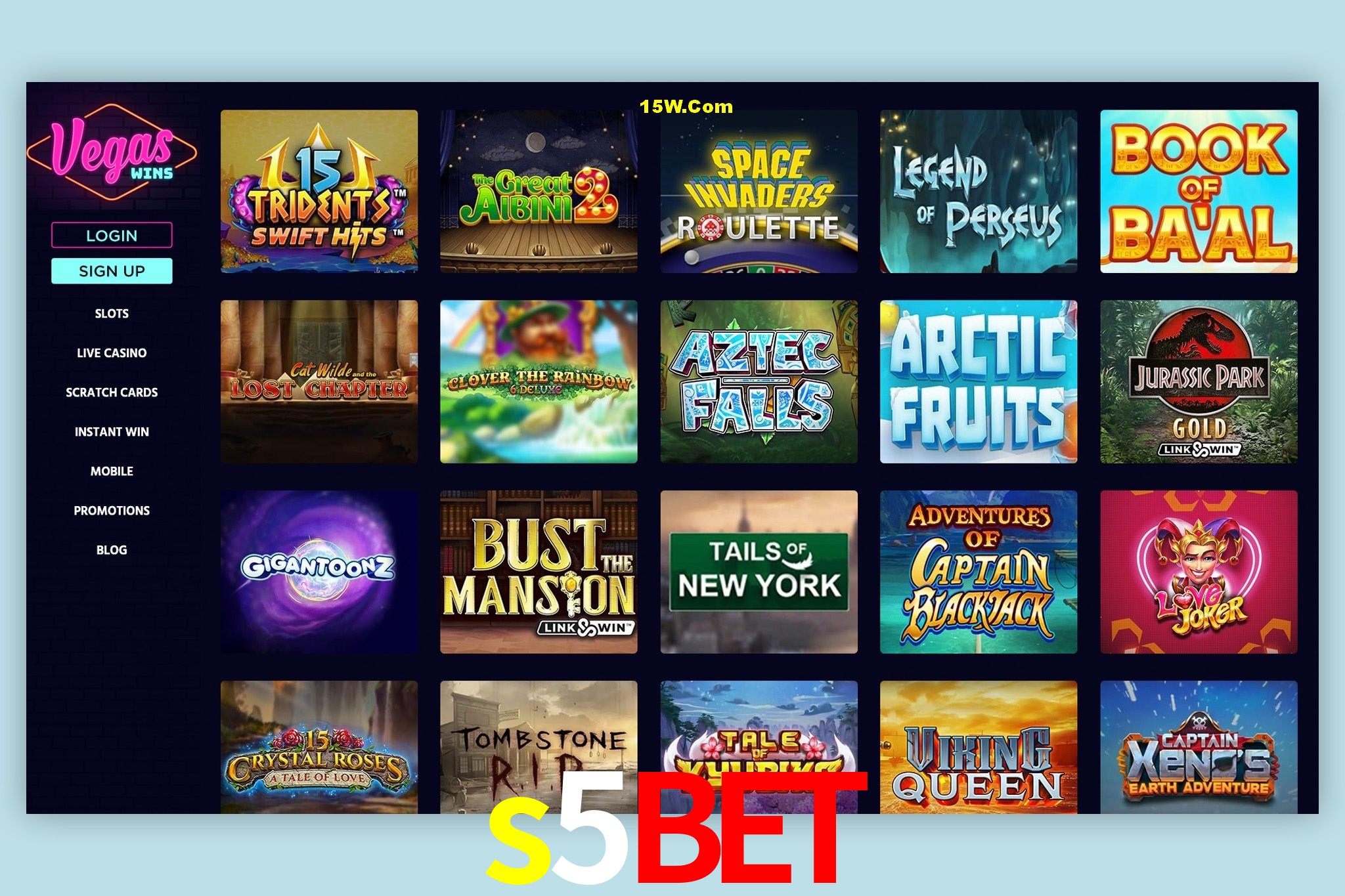 Game Providers s5bet